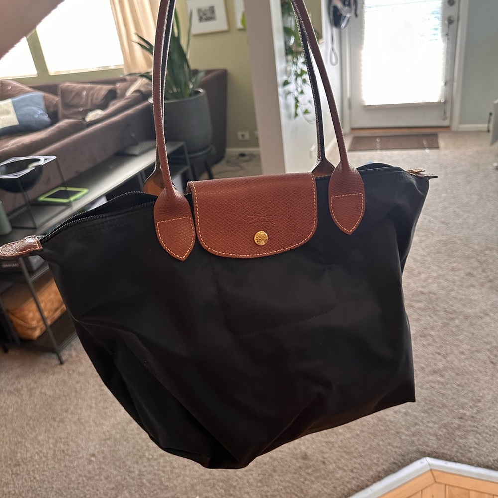 Black and Brown Tote Bag